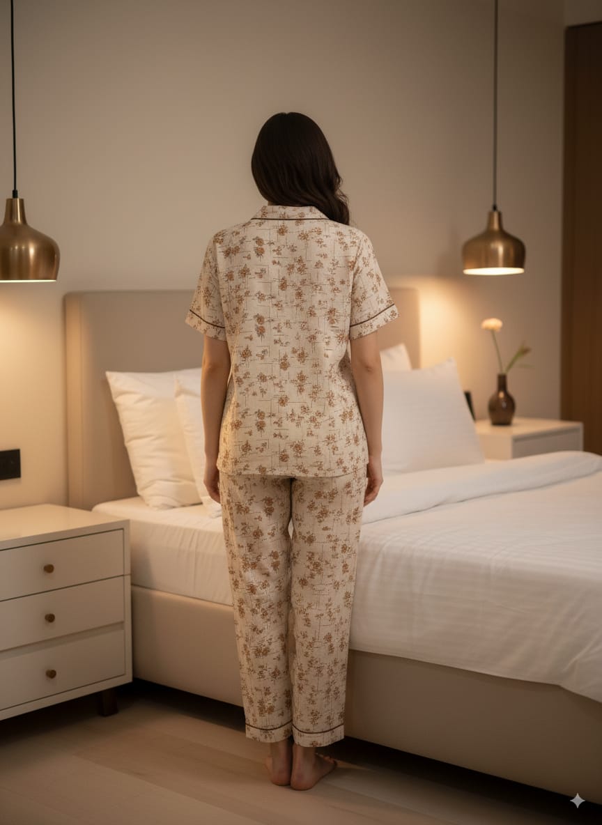 elegant nighty suit for women