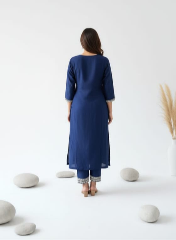 chikankari rayon kurti for women