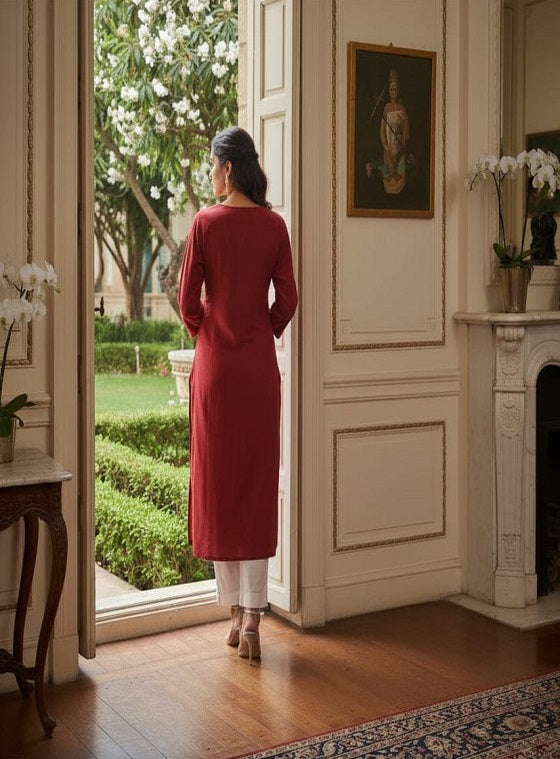 best chickenkari kurti for women