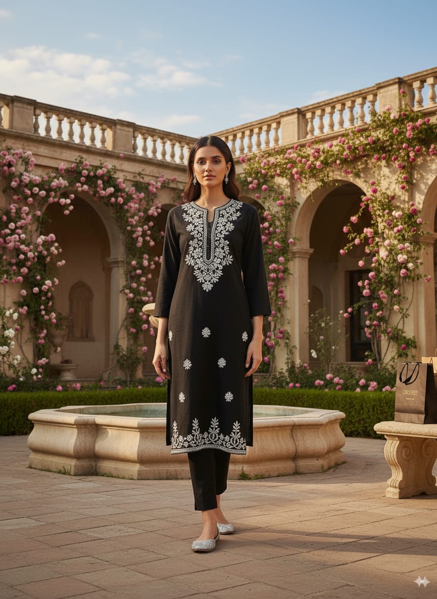 Rayon kurti for women