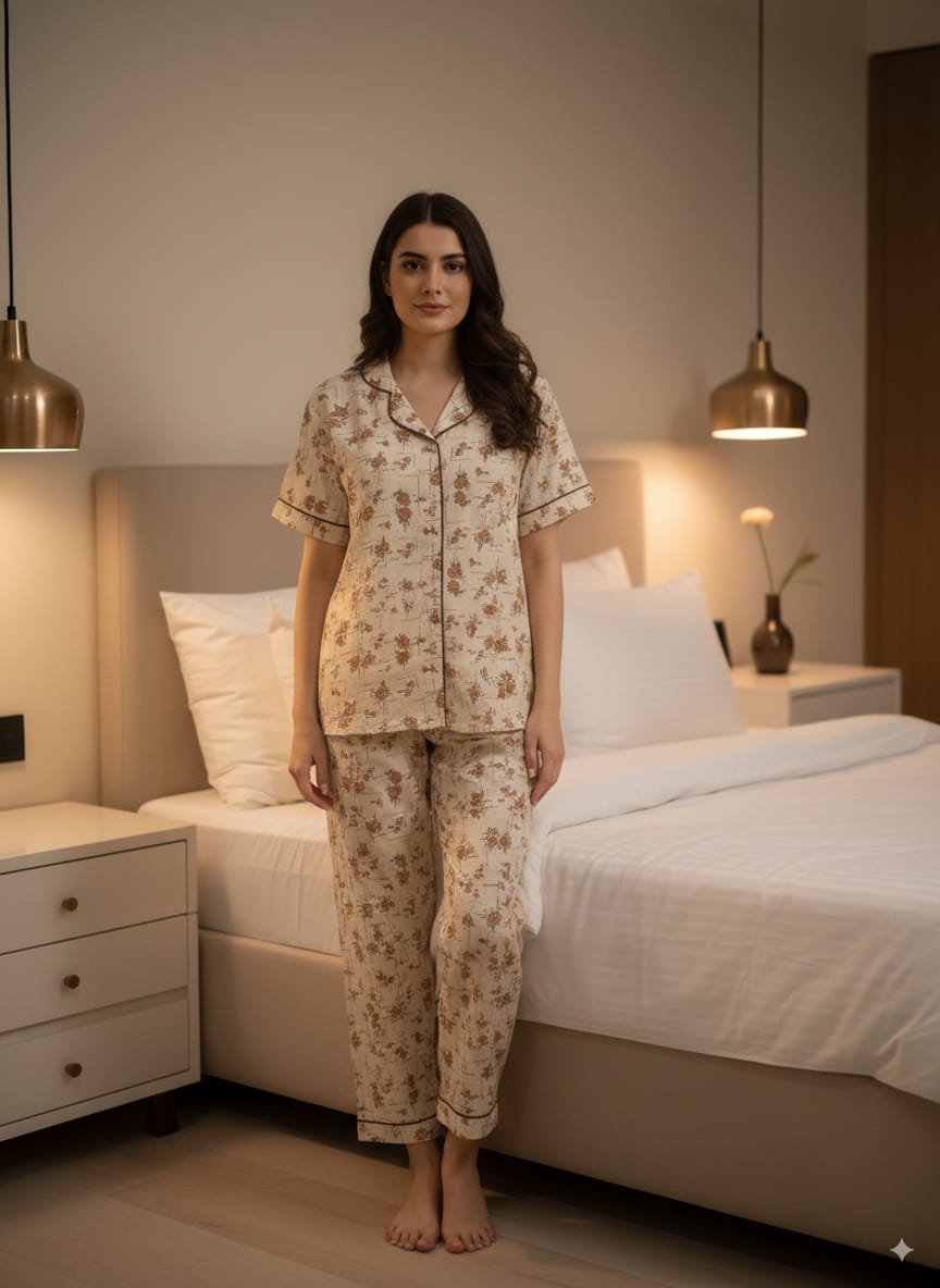 elegant nighty suit for women